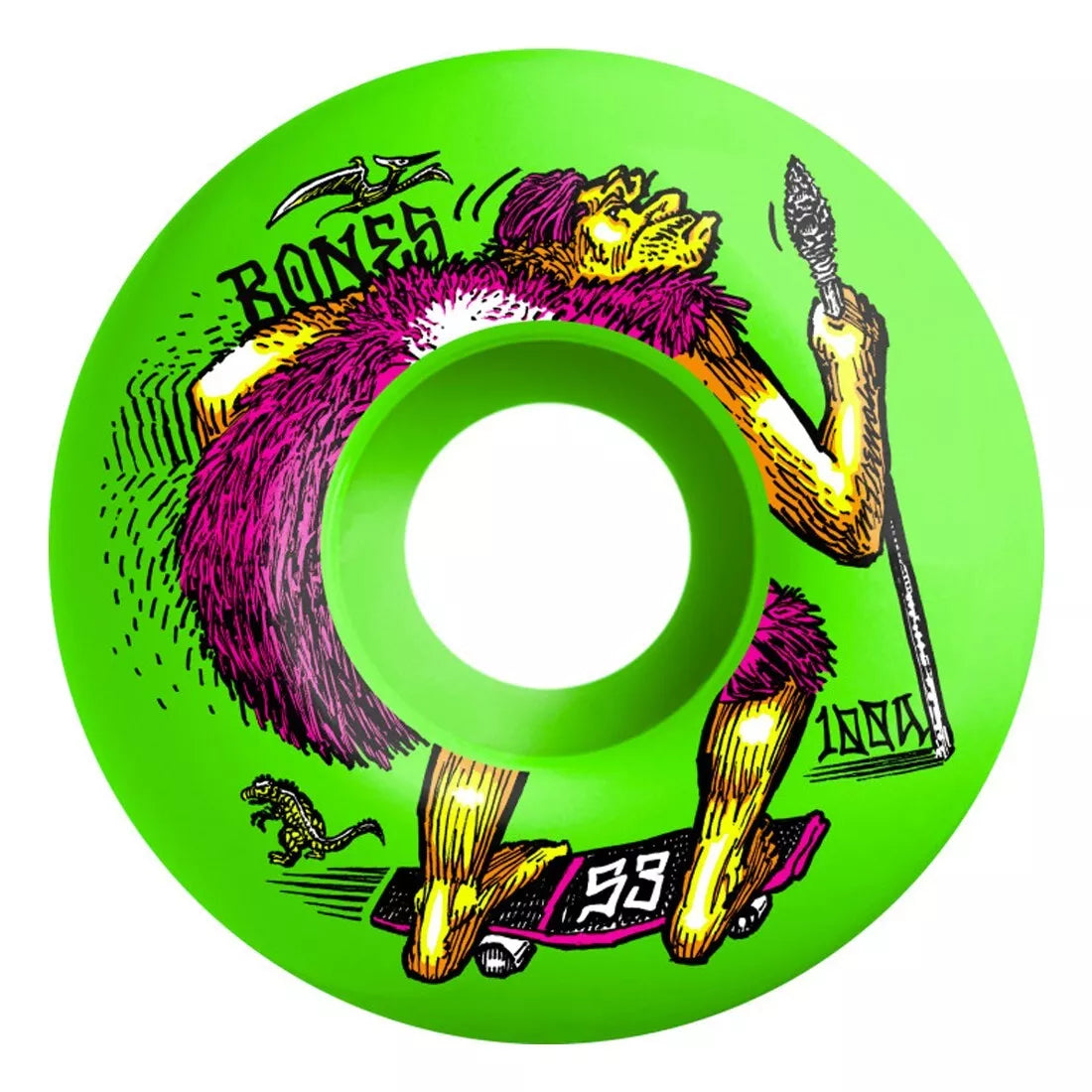 BONES OG Formula 'NEONderthal' 53mm 100A Wide V4 100a