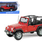 1:18 Jeep Wrangler Rubicon Red