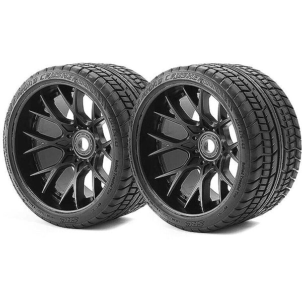 Sweep Road Crusher Belted 17mm Wheels 1/2" Offset