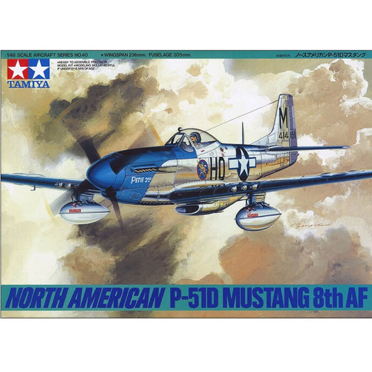Tamiya North American P51D Mustang 1:48