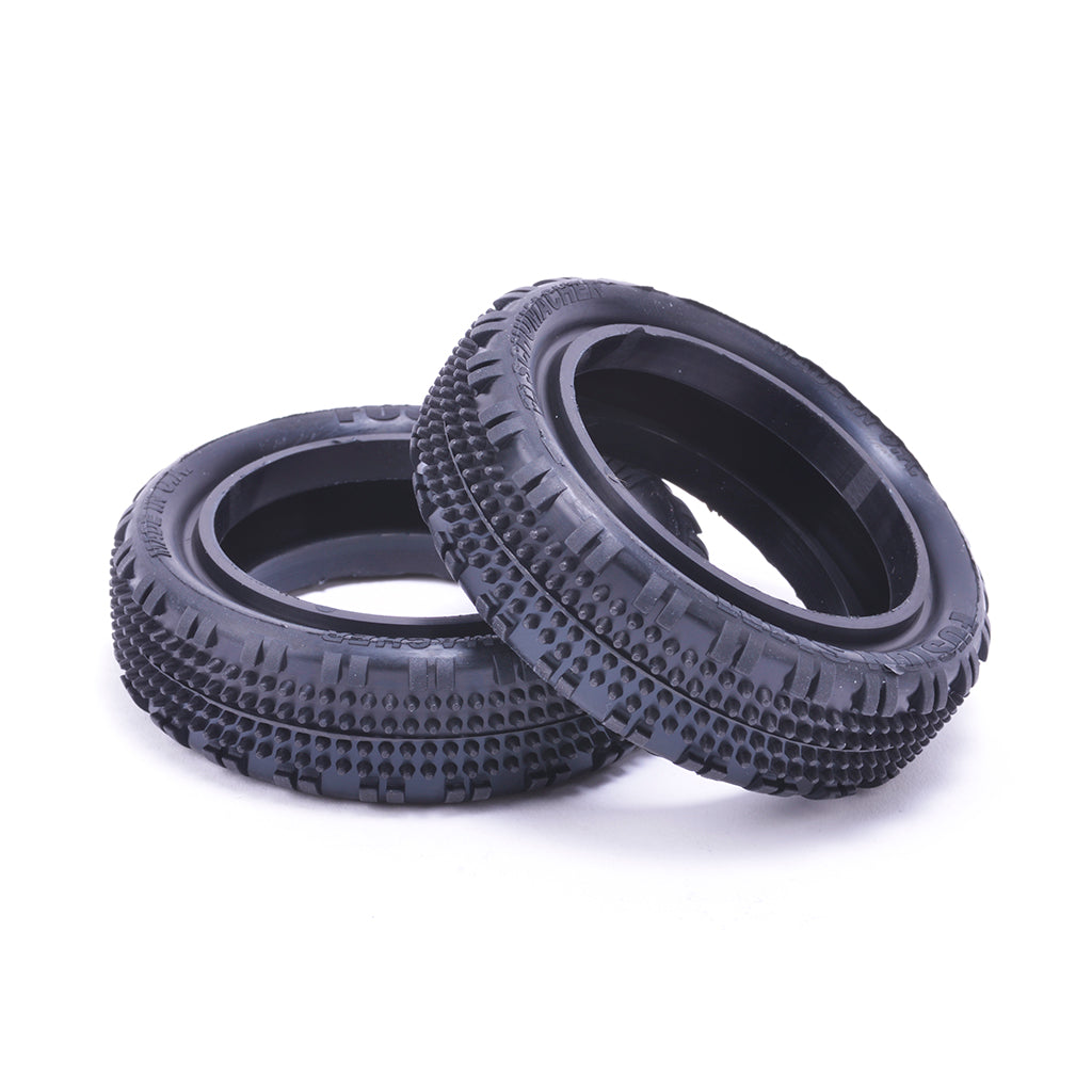 Fusion Slim 1/10 2WD Tyres Front Yellow (2)