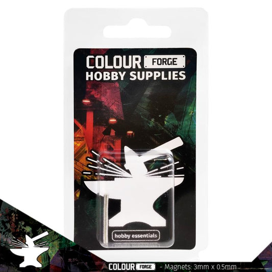 Colour Forge Neodynium Magnets 3x0.5mm (N35)(50)