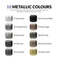 Metallic Series Marker Set