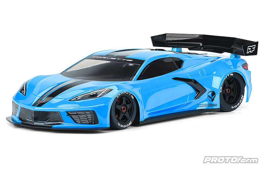 Protoform Chevrolet Corvette C8 Clear Body For Felony/Infraction
