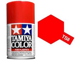 Tamiya TS-8 Italian Red