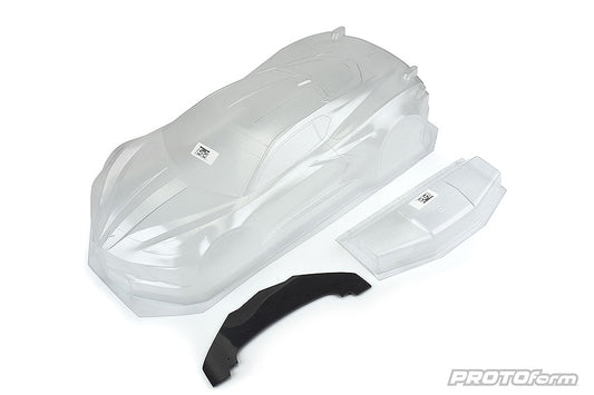 Protoform Chevrolet Corvette C8 Clear Body For Felony/Infraction