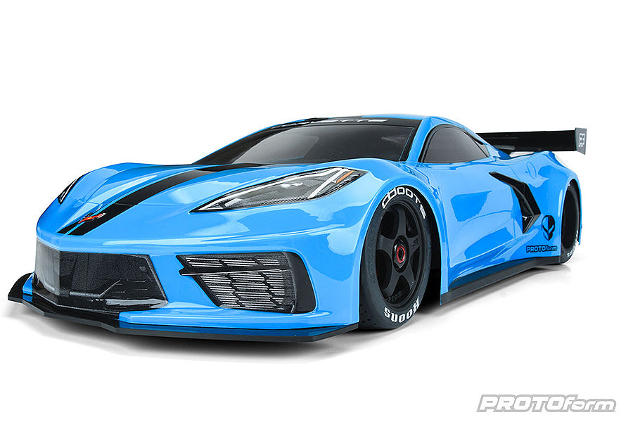 Protoform Chevrolet Corvette C8 Clear Body For Felony/Infraction