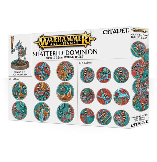 Shattered Dominion - 25 & 32mm Round Bases 66-96
