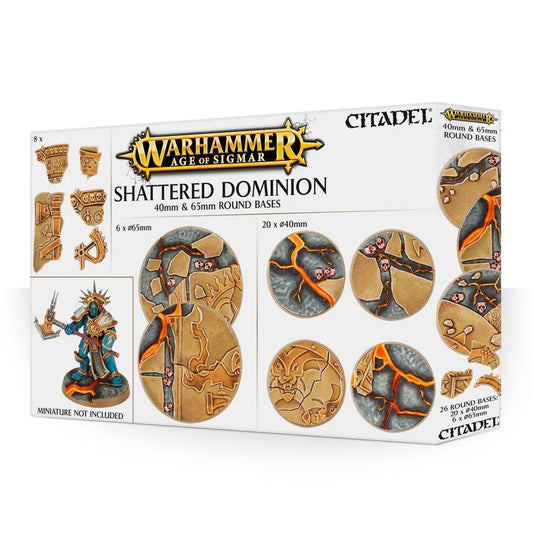 Shattered Dominion 40mm & 65mm Round Bases 66-97