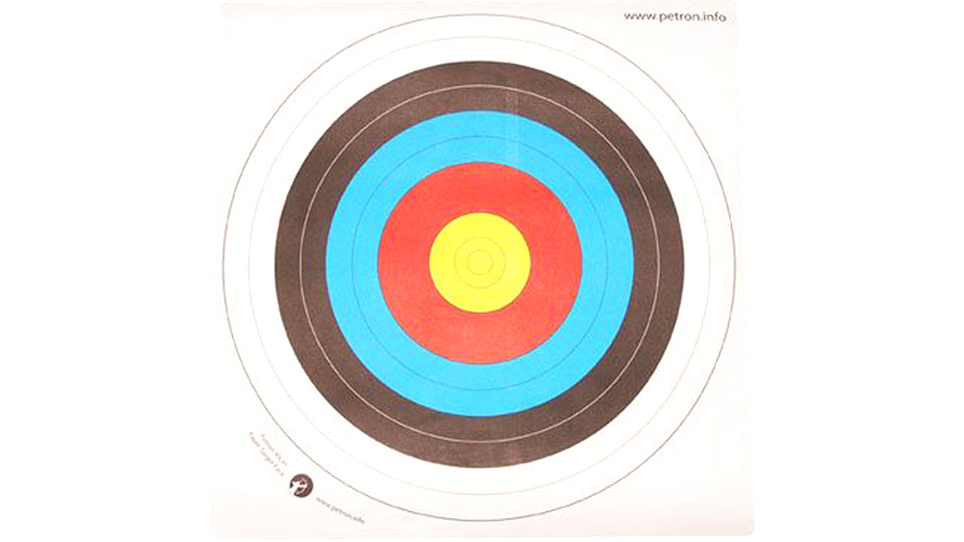 60cm Paper Target Face (10) – Sundon Model Shop