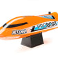 Jet Jam V2 12" Self-Righting Pool Racer Brushed RTR, Orange