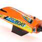 Jet Jam V2 12" Self-Righting Pool Racer Brushed RTR, Orange