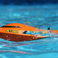 Jet Jam V2 12" Self-Righting Pool Racer Brushed RTR, Orange