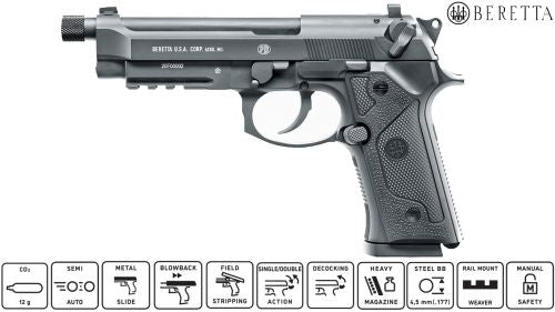 Beretta M9A3 FM Black Co2 Pistol BB