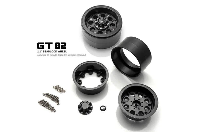 Gmade 2.2 GT02 Beadlock Wheels (2)