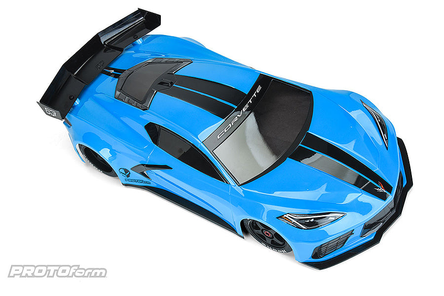 Protoform Chevrolet Corvette C8 Clear Body For Felony/Infraction