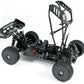Hobao Hyper Cage Buggy Electric Buggy Roller Chassis - Black