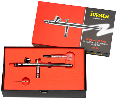 Iwata Modeller Airbrush Kit with Maxx Jet Compressor / Storage Unit
