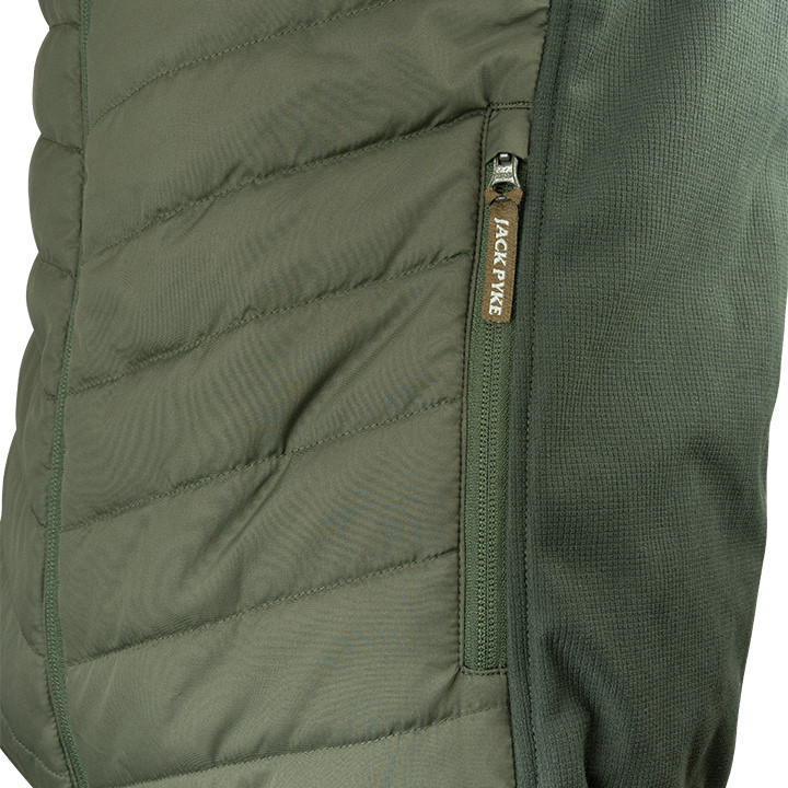 Jack Pyke Hybrid Gilet Green