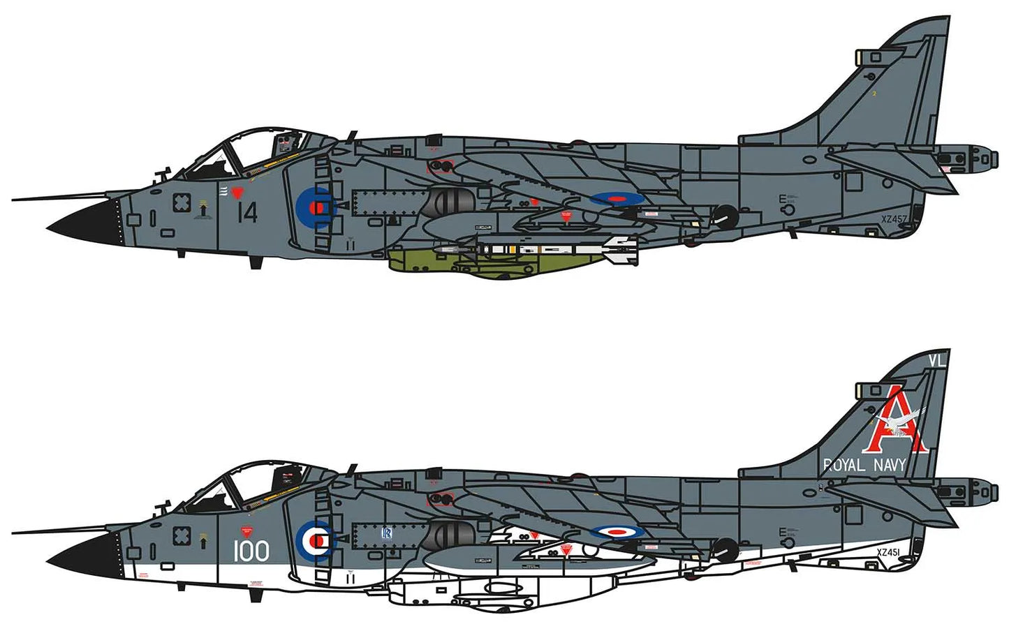 BAe Sea Harrier FRS.1 1:72