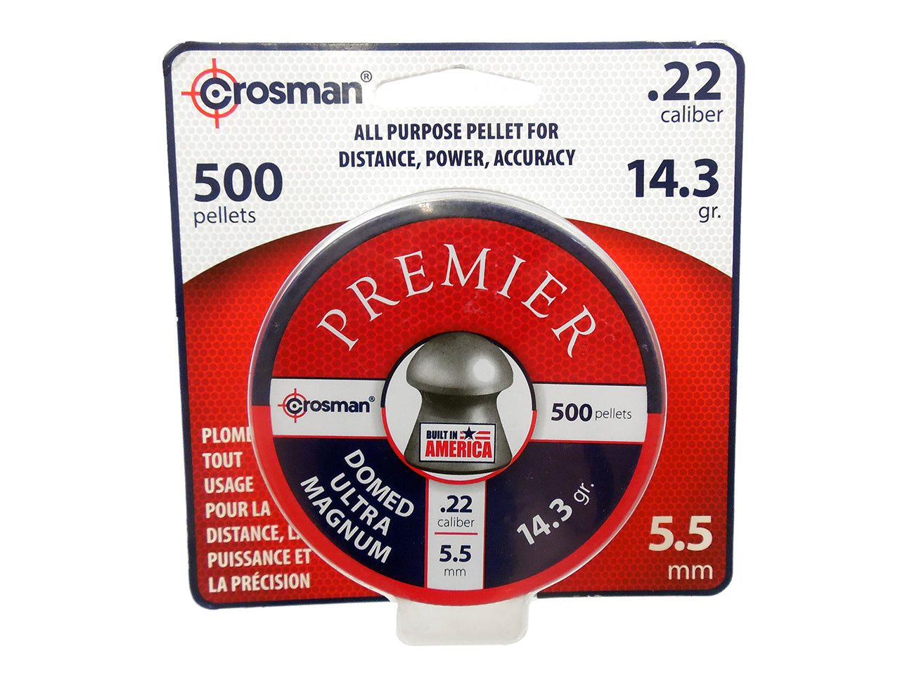 Crosman Premier Domed .22 (Accupell)