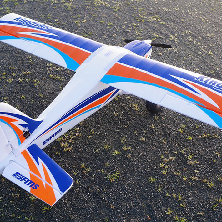 FMS 1400MM KINGFISHER ARTF W/WHEELS,FLOATS,SKIS,&FLAPS