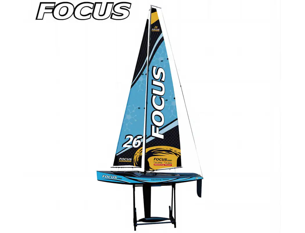 Joysway Focus V3 One Metre Sailboat RTR Blue