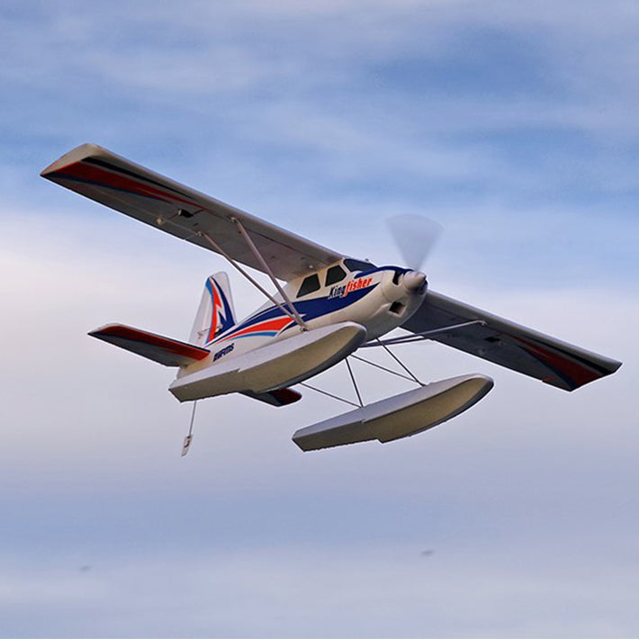 FMS 1400MM KINGFISHER ARTF W/WHEELS,FLOATS,SKIS,&FLAPS