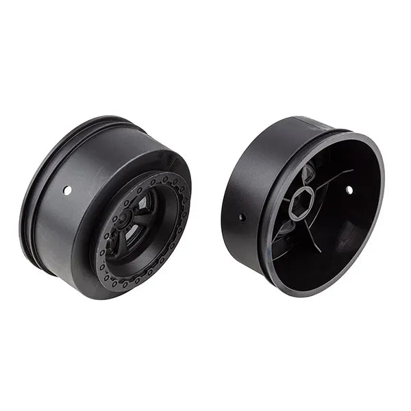 DR10 Drag Rear Wheels Black (2)