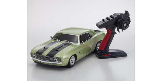 Fazer MK2 Chevy Camaro Z28 1969 Frost Green 1:10 Readyset