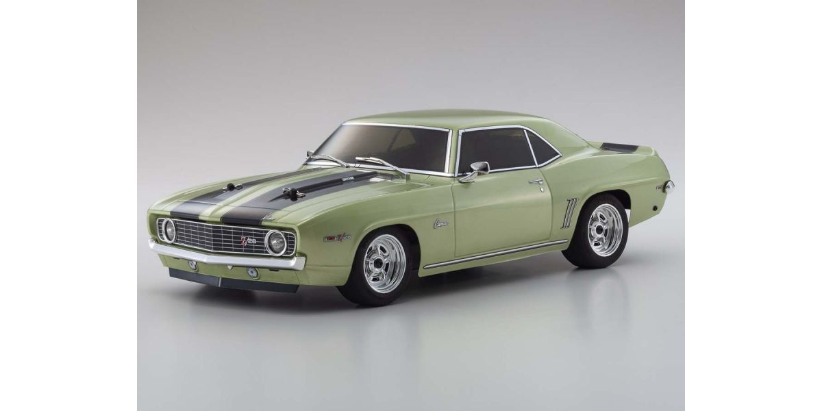 Fazer MK2 Chevy Camaro Z28 1969 Frost Green 1:10 Readyset
