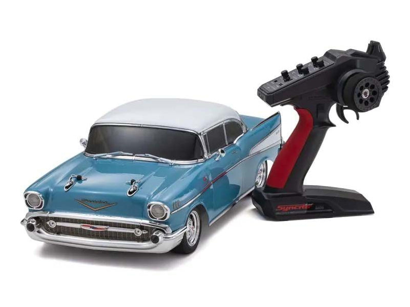Fazer MK2 (L) Chevy Bel Air Coupe 1957 Turquoise 1:10 Readyset