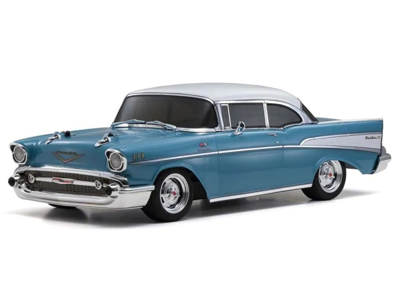 Fazer MK2 (L) Chevy Bel Air Coupe 1957 Turquoise 1:10 Readyset