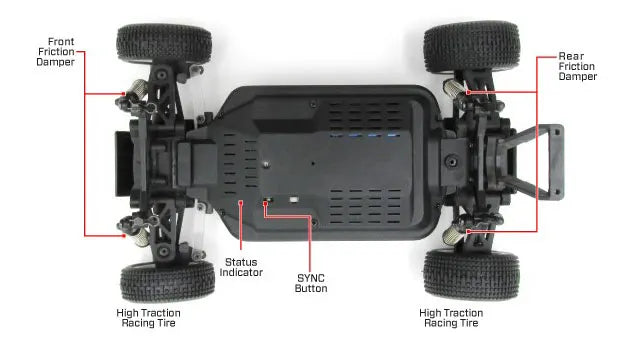 Carisma GT24R 1/24 4WD Micro Rally RTR