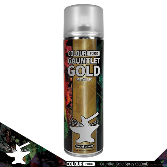 Colour Forge Gauntlet Gold Spray - 500ml