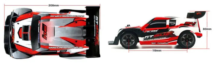 Carisma GT24R 1/24 4WD Micro Rally RTR