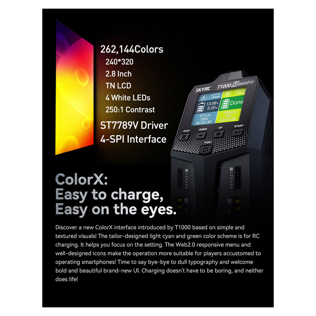 Sky Rc T1000 Maestro AC/DC Charger